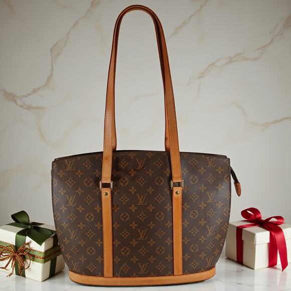 Authentic Louis Vuitton Monogram Babylone Shoulder Tote Bag MSRP $7,000 - Picture 1 of 16